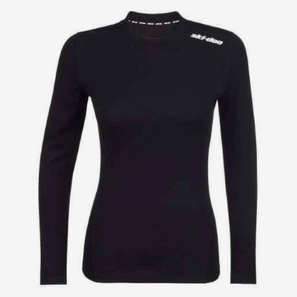 Ski Doo Women's Black Long Sleeve Top